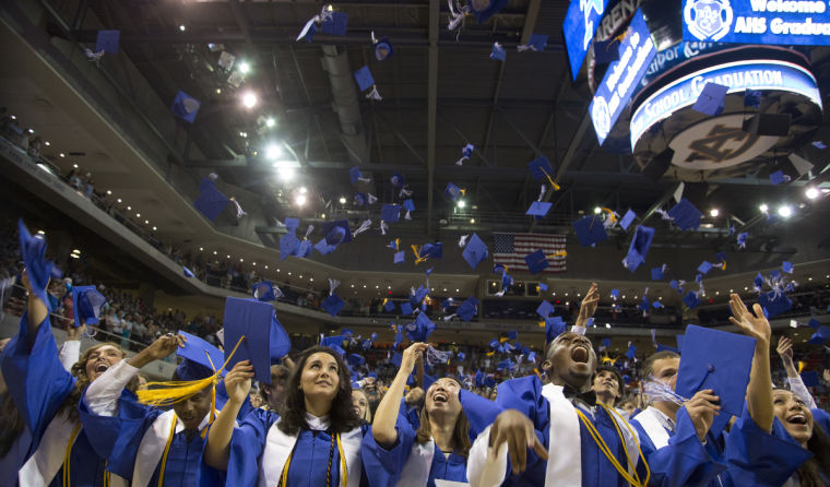 Auburn High School graduation 2014